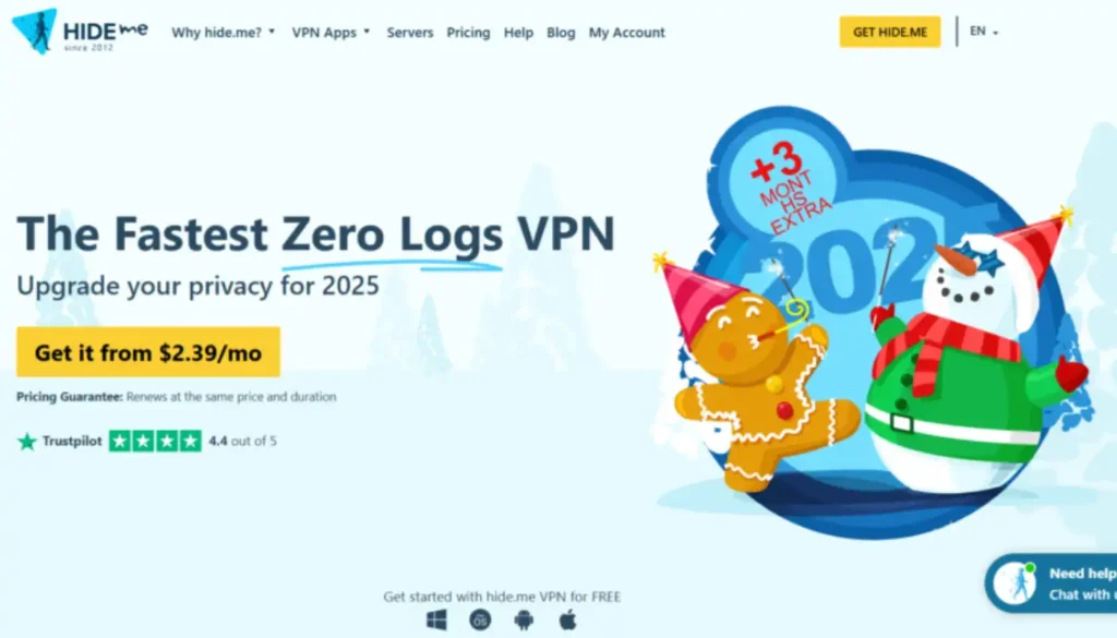Hide.me VPN – Good Speed and Affordability