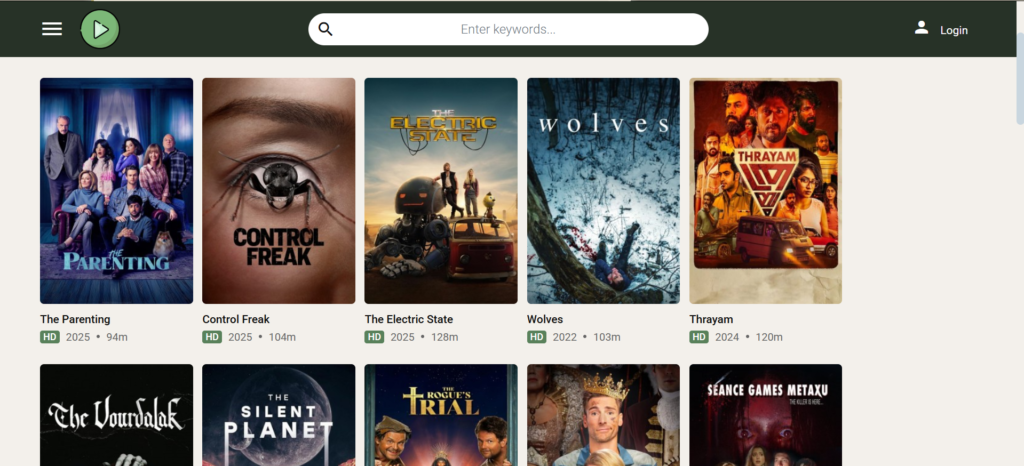 Cineb: Minimalist Soap2day alternative with HD & 4K streaming | 19 Best Soap2day Alternatives to Watch Free Movies in 2025