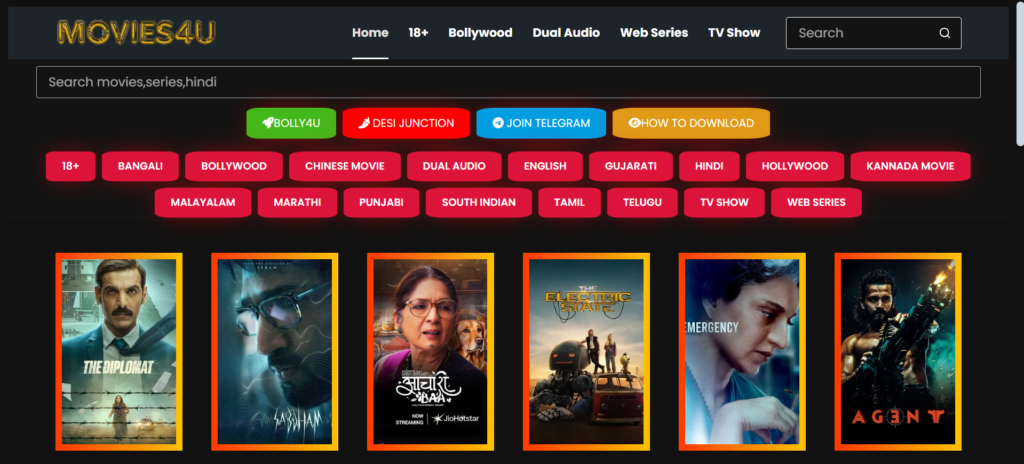 Movie4u: A Soap2day-style platform with a user-friendly experience | 19 Best Soap2day Alternatives to Watch Free Movies in 2025