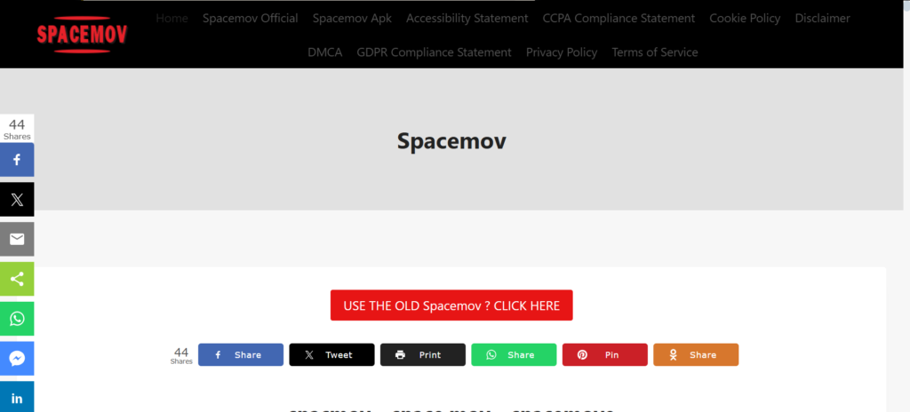 Spacemov: A top Putlocker alternative for new HD releases.