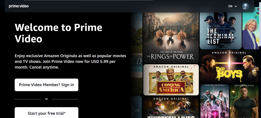 Prime Video: A widely used alternative to Putlocker from Amazon | The 21 Best Putlocker Alternatives to Stream Movies Online