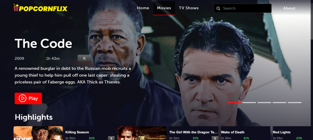 Popcornflix: Best PrimeWire Alternative for Streaming Classic Movies
