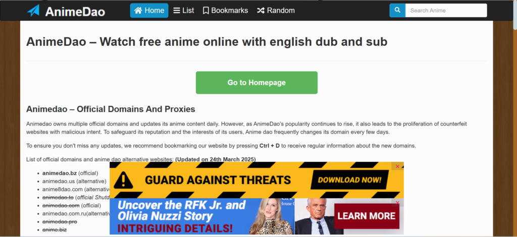 Anime8Dao: Watch high-quality anime with English subtitles for free | 17 Best KissCartoon Alternatives in 2025 (100% Working & Safe)