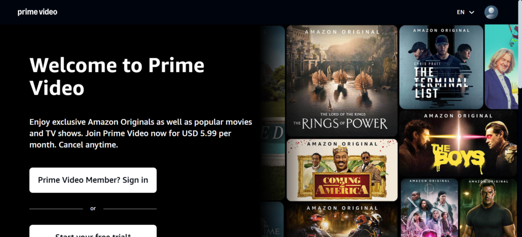 Amazon Prime Video | 31 Best StreamEast Alternatives to Watch Free Live Sports (2025)