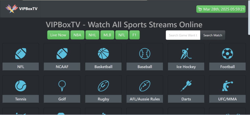 VIPBoxTV | 31 Best StreamEast Alternatives to Watch Free Live Sports (2025)