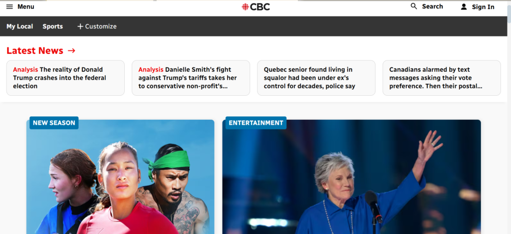 CBC Sports | VPNSociety