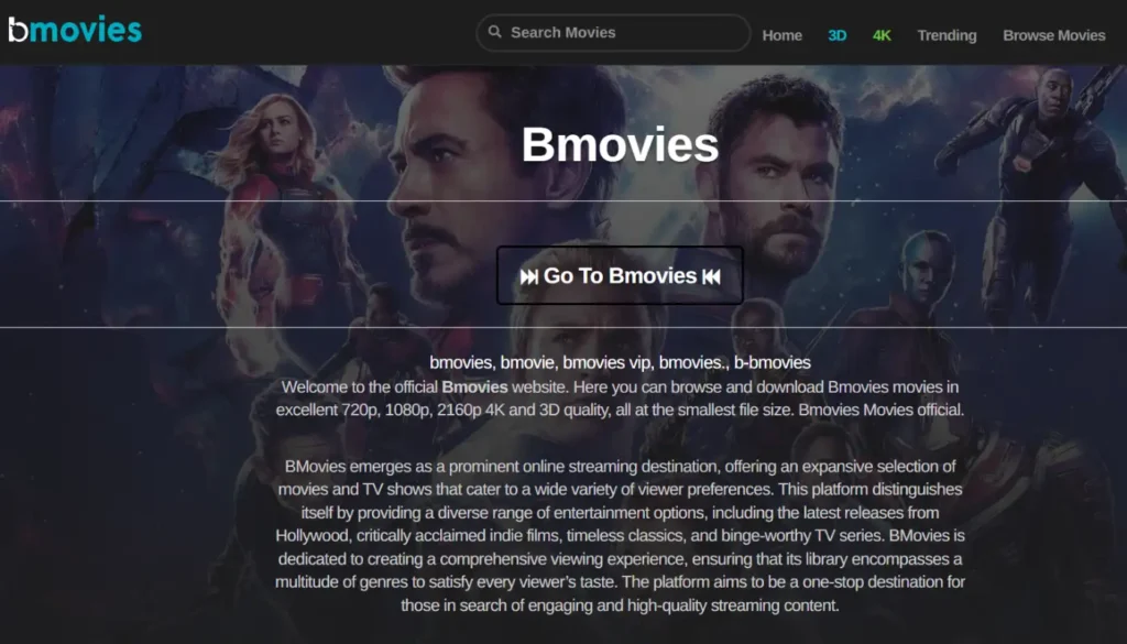 BMovies | 21 Best GoMovies Alternatives to Stream Free Movies in 2025