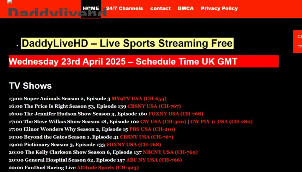DaddyLiveHD | The 17 Best Stream2Watch Alternatives in 2025 (Free & Safe)