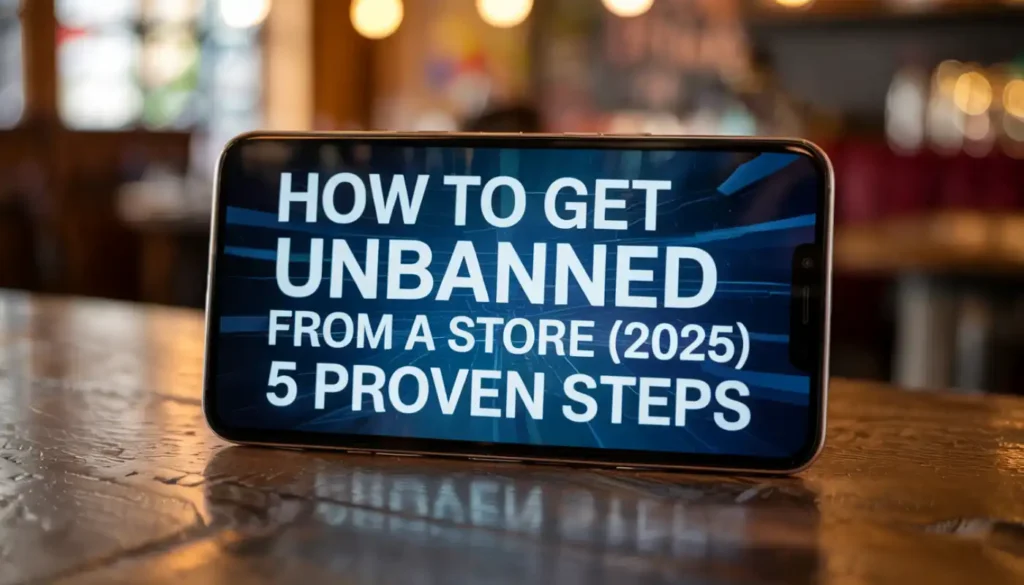 How to Get Unbanned from a Store in 2025: Step-by-Step Guide