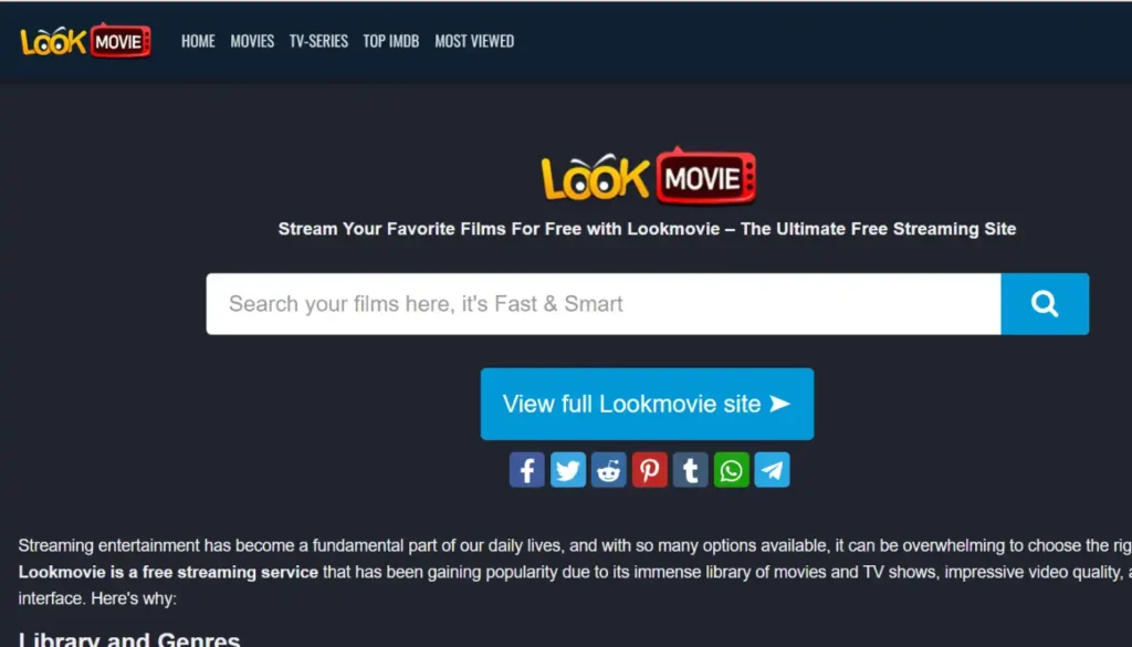 LookMovie | 21 Best GoMovies Alternatives to Stream Free Movies in 2025