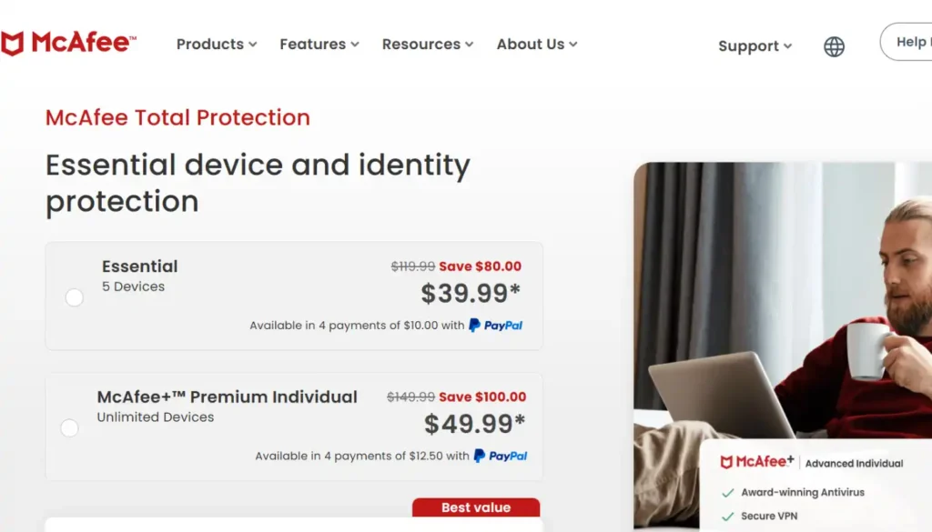 McAfee Total Protection: Comprehensive Internet Security for All Your Devices
