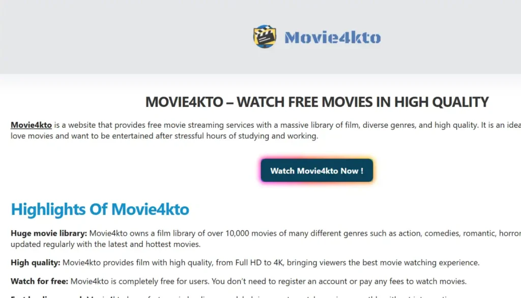 Movie 4K | 21 Best GoMovies Alternatives to Stream Free Movies in 2025