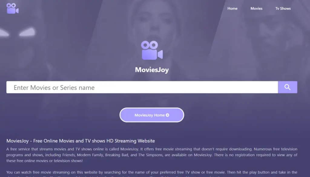 MoviesJoy | 21 Best GoMovies Alternatives to Stream Free Movies in 2025
