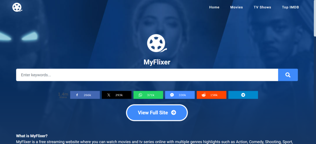 MyFlixer | 21 Best MoviesJoy Alternatives to Watch Free Movies in 2025