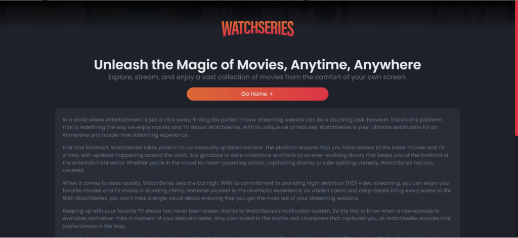 WatchSeries | 21 Best MoviesJoy Alternatives to Watch Free Movies in 2025
