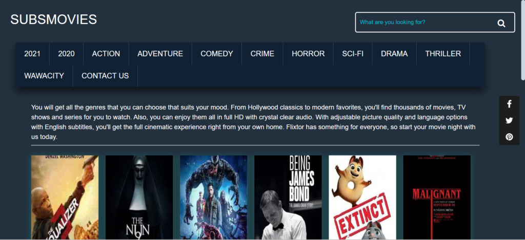 SubsMovies | 27 Best 123Movies Alternatives to Watch Free Movies Online (2025)
