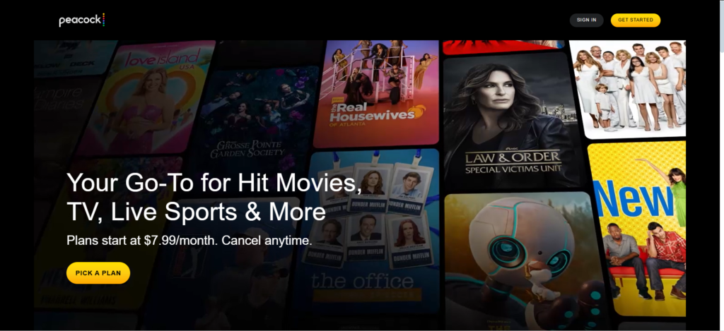 Peacock TV | 27 Best 123Movies Alternatives to Watch Free Movies Online (2025)