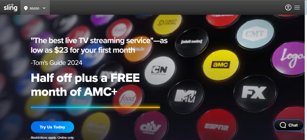 Sling TV | 27 Best 123Movies Alternatives to Watch Free Movies Online (2025)