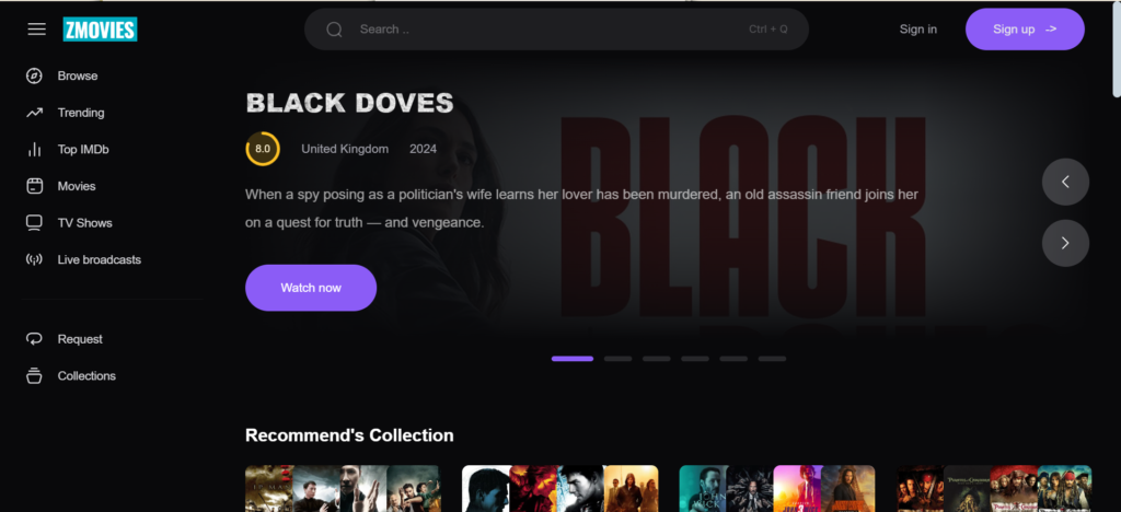 ZMovies | 27 Best 123Movies Alternatives to Watch Free Movies Online (2025)