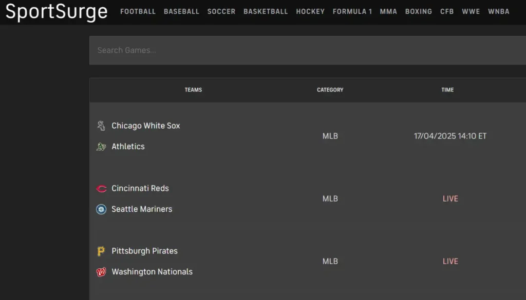 SportSurge | 15 Best BuffStream Alternatives in 2025 (Free & Safe Sites)