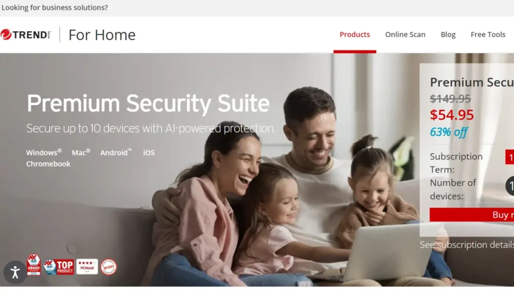 Trend Micro Premium Security: Top-Rated Security Software for Identity Protection