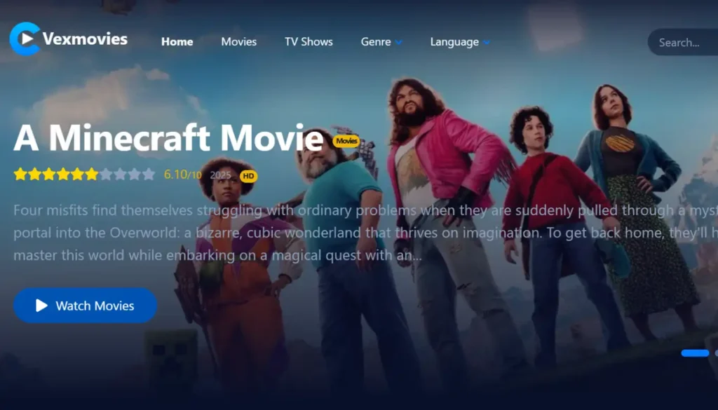 VexMovies | 21 Best GoMovies Alternatives to Stream Free Movies in 2025