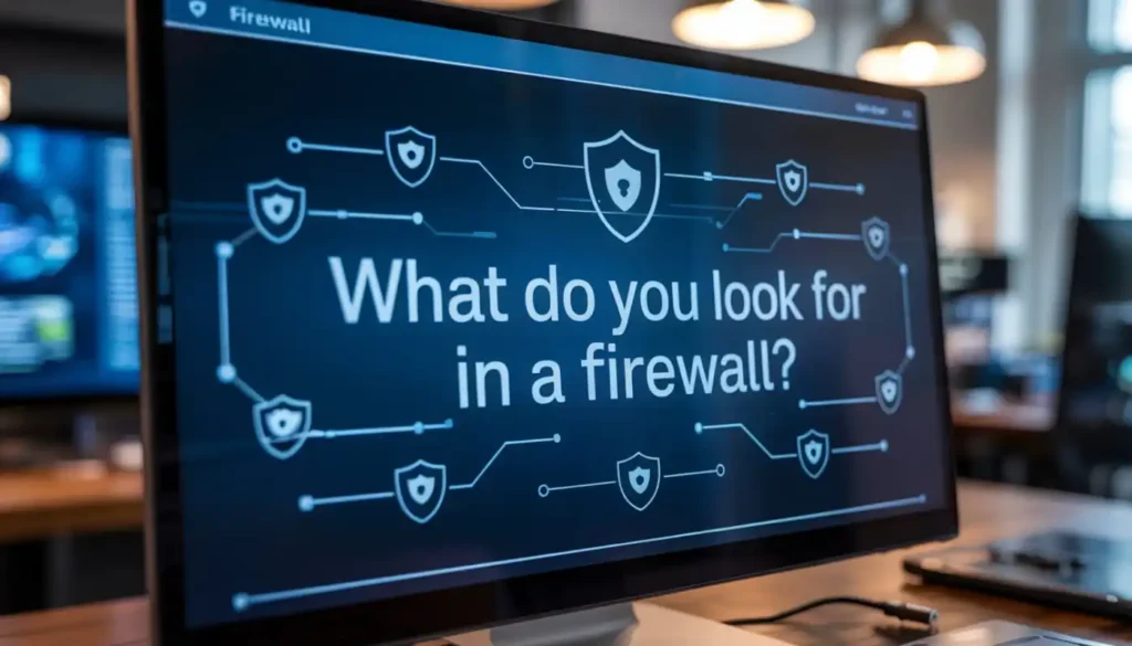 What Do You Look for in a Firewall?