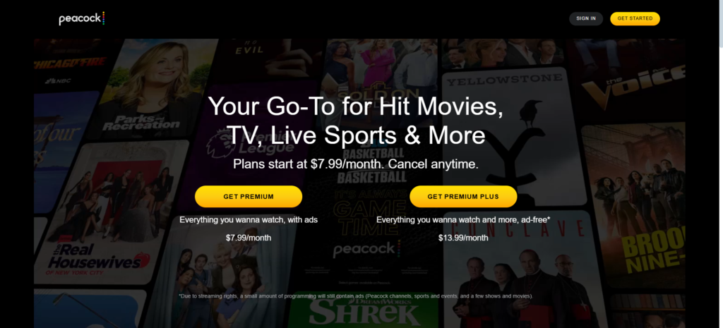 Peacock TV: Free platform for users with old accounts | 36 Best Free Movie Streaming Sites to Watch in 2025