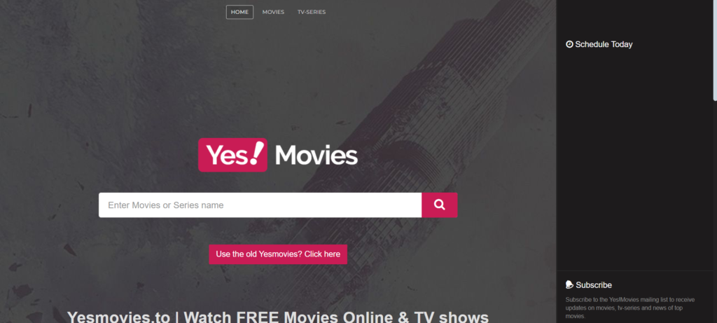 YesMovies: A great free movie streaming website | 36 Best Free Movie Streaming Sites to Watch in 2025