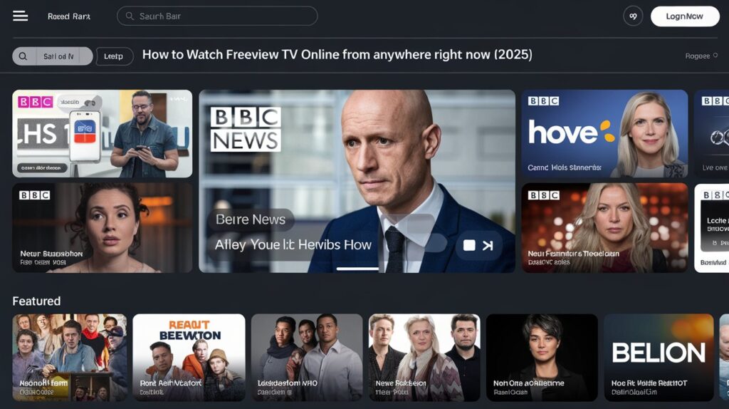 How to Watch Freeview TV Online From Anywhere in 2025