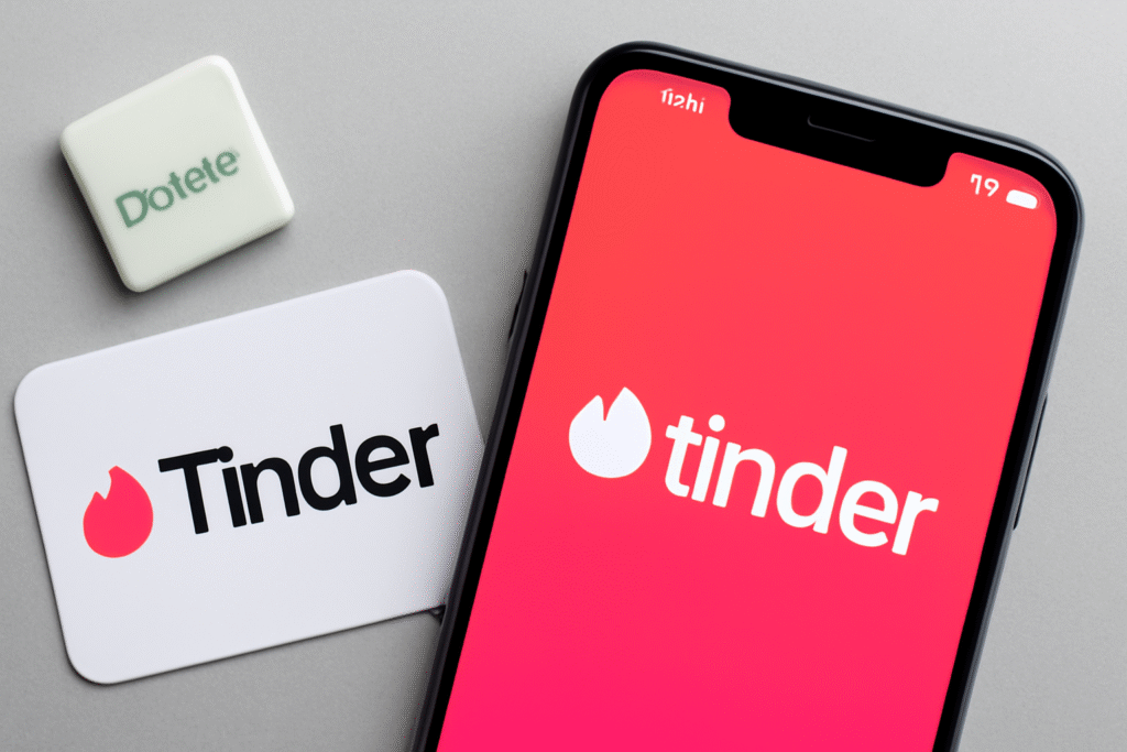 how to delete the tinder account