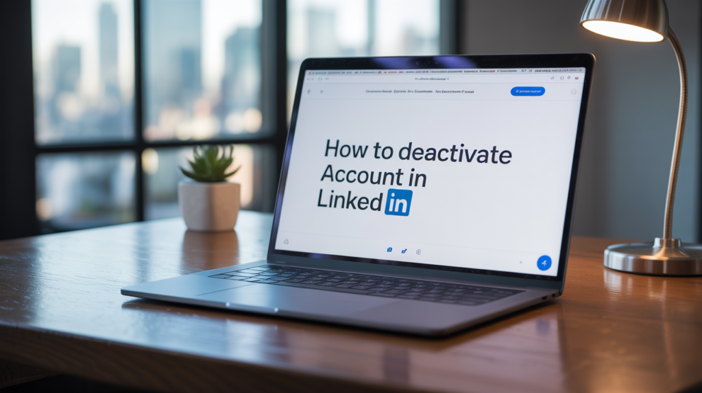 How to Deactivate Account in LinkedIn