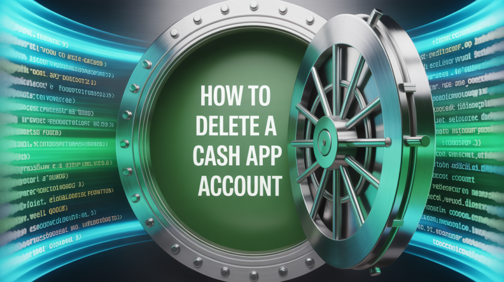 how to delete cash app account