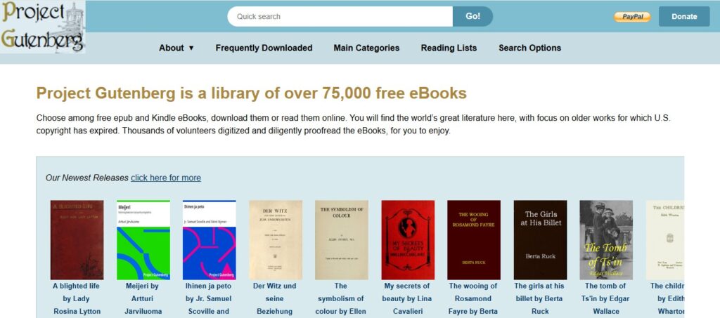 Project Gutenberg
